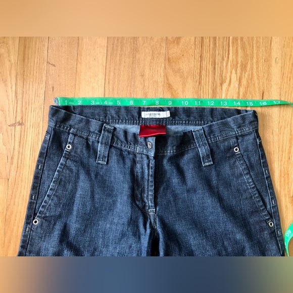 J. Lindeberg flare jeans with snap pockets Size:30 Vintage look Rare - Picture 13 of 13